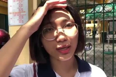 Thí sinh TPHCM nhận xét về đề thi tổ hợp KHXH