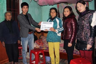 Hơn 33 triệu đồng đến với cô sinh viên ngành Luật”.