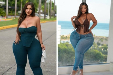 Nỗi khổ của người mẫu "siêu vòng 3" thu hút triệu lượt xem