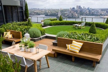 Những mẫu thiết kế sân thượng tuyệt đẹp