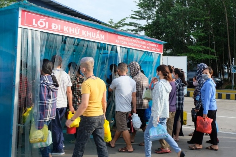 Chống dịch Covid-19 ở nơi có hàng chục nghìn công nhân - 2