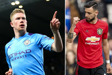 Bruno Fernandes đã xuất sắc hơn Kevin De Bruyne?
