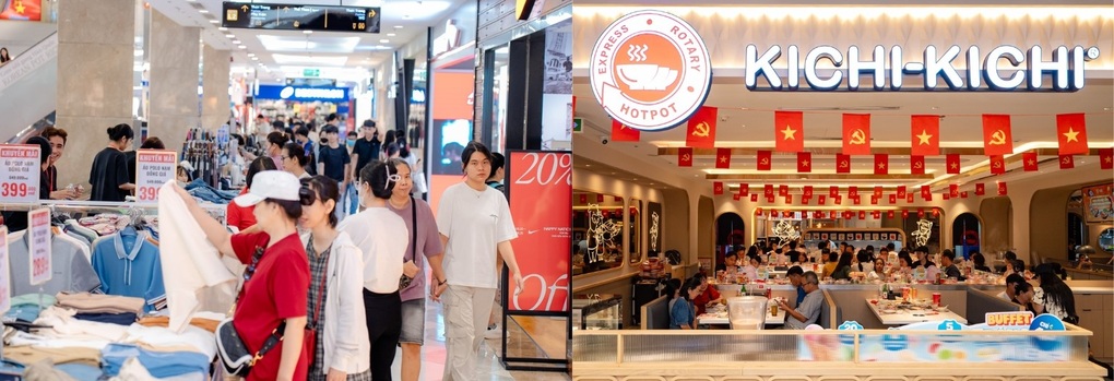 Vincom đón gần 5 triệu lượt khách trong kỳ nghỉ lễ 80 năm Quốc khánh - 5 Vincom đón gần 5 triệu lượt khách trong kỳ nghỉ lễ 80 năm Quốc khánh - 5