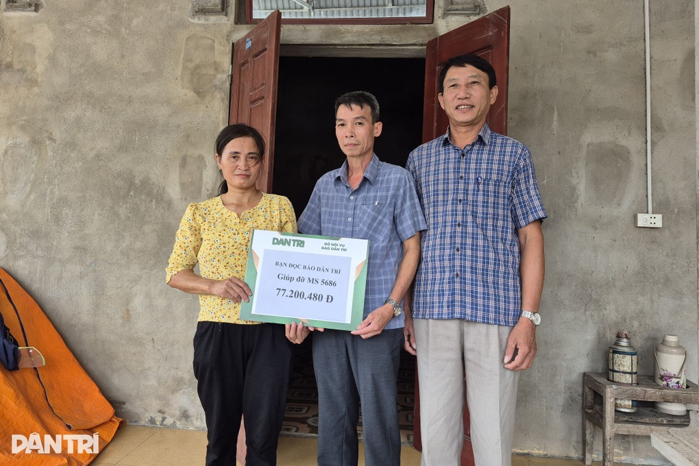 “Bạn đọc báo Dân trí đã thắp lên hy vọng cho gia đình tôi” - 1 “Bạn đọc báo Dân trí đã thắp lên hy vọng cho gia đình tôi” - 1