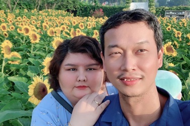 Chuyện tình gây "sốt" của cặp đôi "vợ 140kg, chồng 70kg"