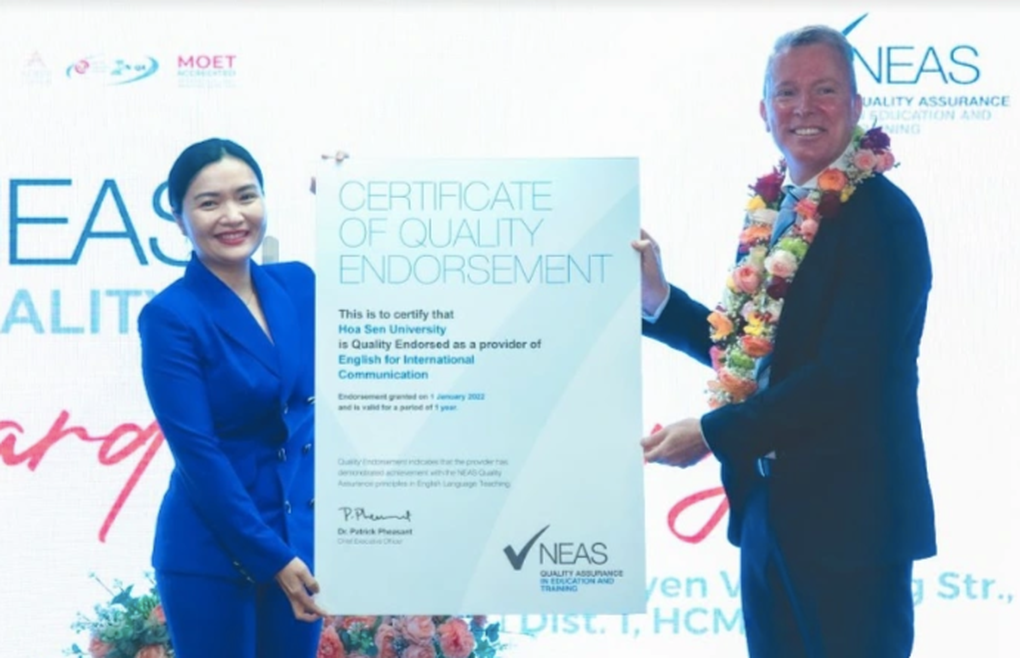 Một trường đại học Việt Nam đạt chứng nhận kiểm định NEAS Úc - 1 Một trường đại học Việt Nam đạt chứng nhận kiểm định NEAS Úc - 1