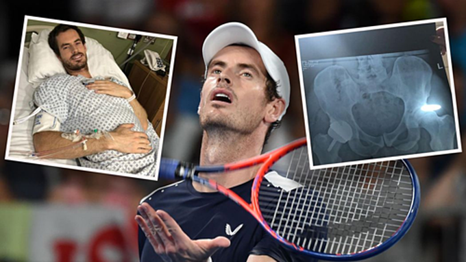 Murray có thể tham dự Wimbledon nếu quá trình hồi phục diễn ra thuận lợi. Ảnh: Eurosport.