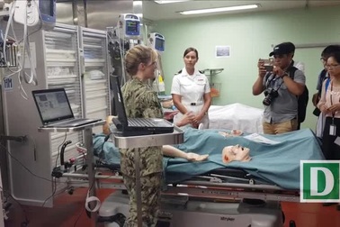 Bên trong tàu bệnh viện lớn nhất thế giới đến Nha Trang