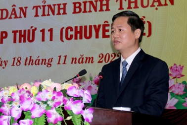 Ông Đoàn Anh Dũng được bầu giữ chức Chủ tịch UBND tỉnh Bình Thuận