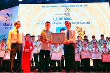 Kỳ thi tay nghề Quốc gia 2016: Hà Nội đứng đầu với 16 giải nhất