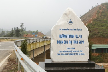 Dự án giao thông giảm ách tắc cho Sa Pa hơn 460 tỷ đồng chuẩn bị thông xe