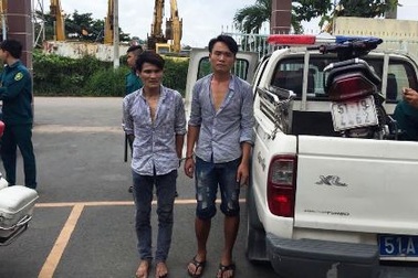 CSGT truy bắt 2 tên cướp ở cửa ngõ Sài Gòn