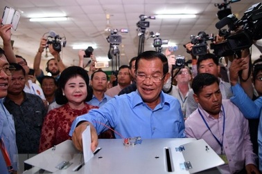 Đảng của ông Hun Sen thắng tuyệt đối trong bầu cử quốc hội Campuchia
