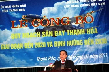 Thanh Hóa công bố quy hoạch sân bay