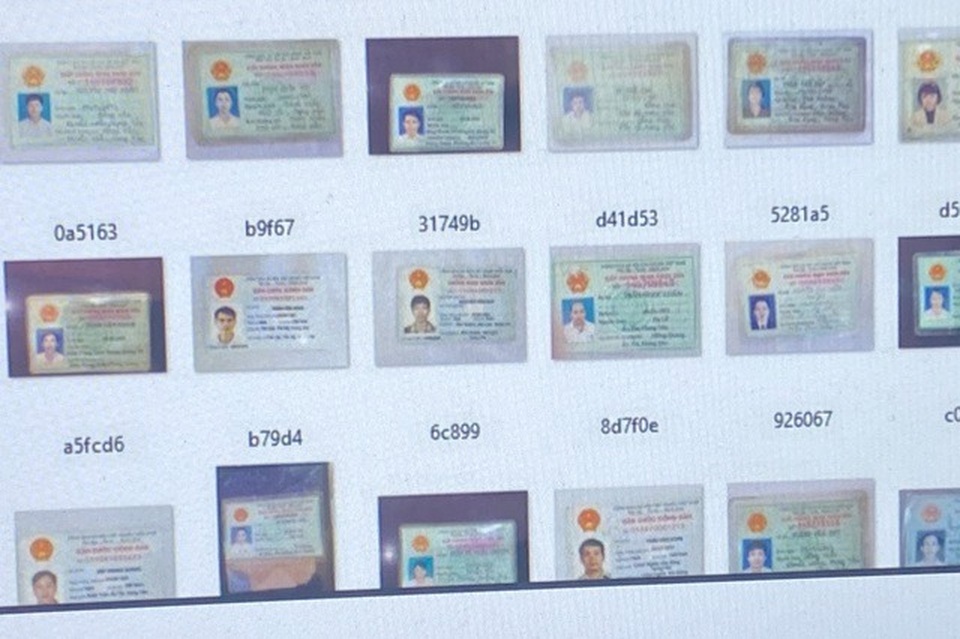 Bộ Công an chỉ đạo xác minh vụ hàng nghìn CMND được rao bán trên mạng - 1 Bộ Công an chỉ đạo xác minh vụ hàng nghìn CMND được rao bán trên mạng - 1
