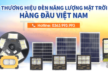 TP Solar phân phối đèn năng lượng mặt trời chính hãng