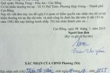 Đề nghị xem xét việc thu hồi đất người dân sinh sống ổn định suốt 30 năm