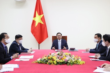 Việt Nam và Pháp nhất trí hỗ trợ cung cấp vắc xin phòng Covid-19