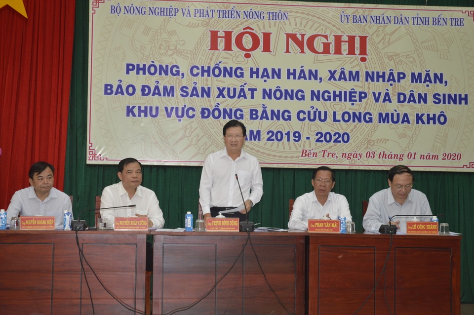 Phó Thủ tướng: Nguy cơ thiếu nước ngày càng gia tăng đối với Việt Nam - 1