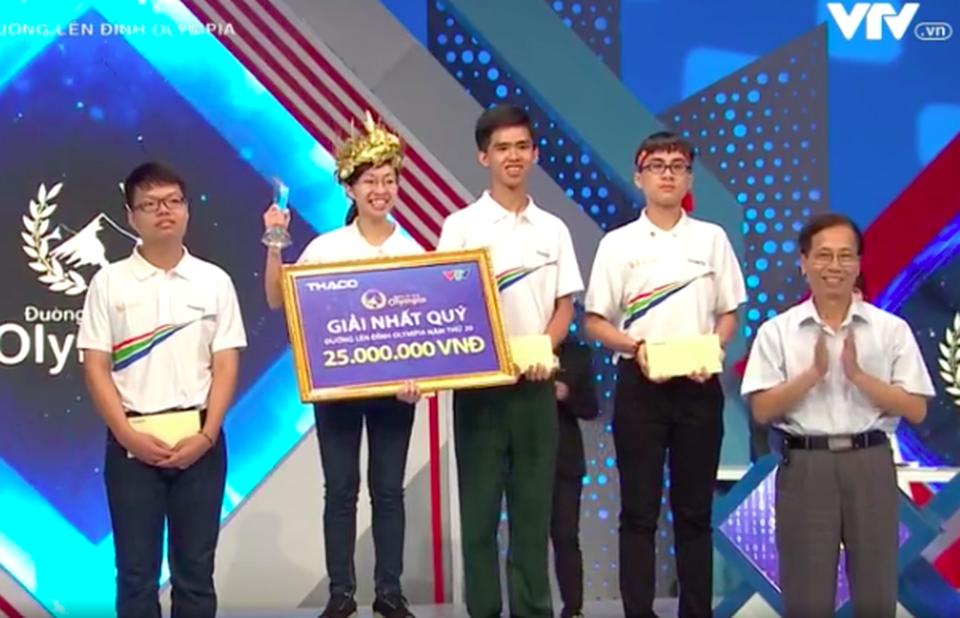 Sau 8 năm, Đường lên đỉnh Olympia đã có một cô gái giành vé vào chơi Chung kết năm - 3