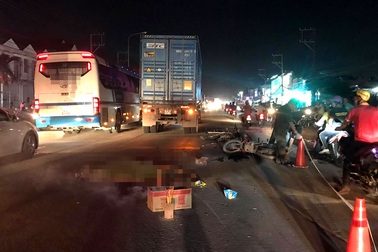 Hai vụ tai nạn nghiêm trọng, 2 người chết, 1 người bị thương