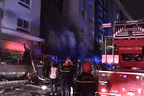 Vụ cháy chung cư 13 người chết: Tạm ngưng phân công 1 đại uý cảnh sát