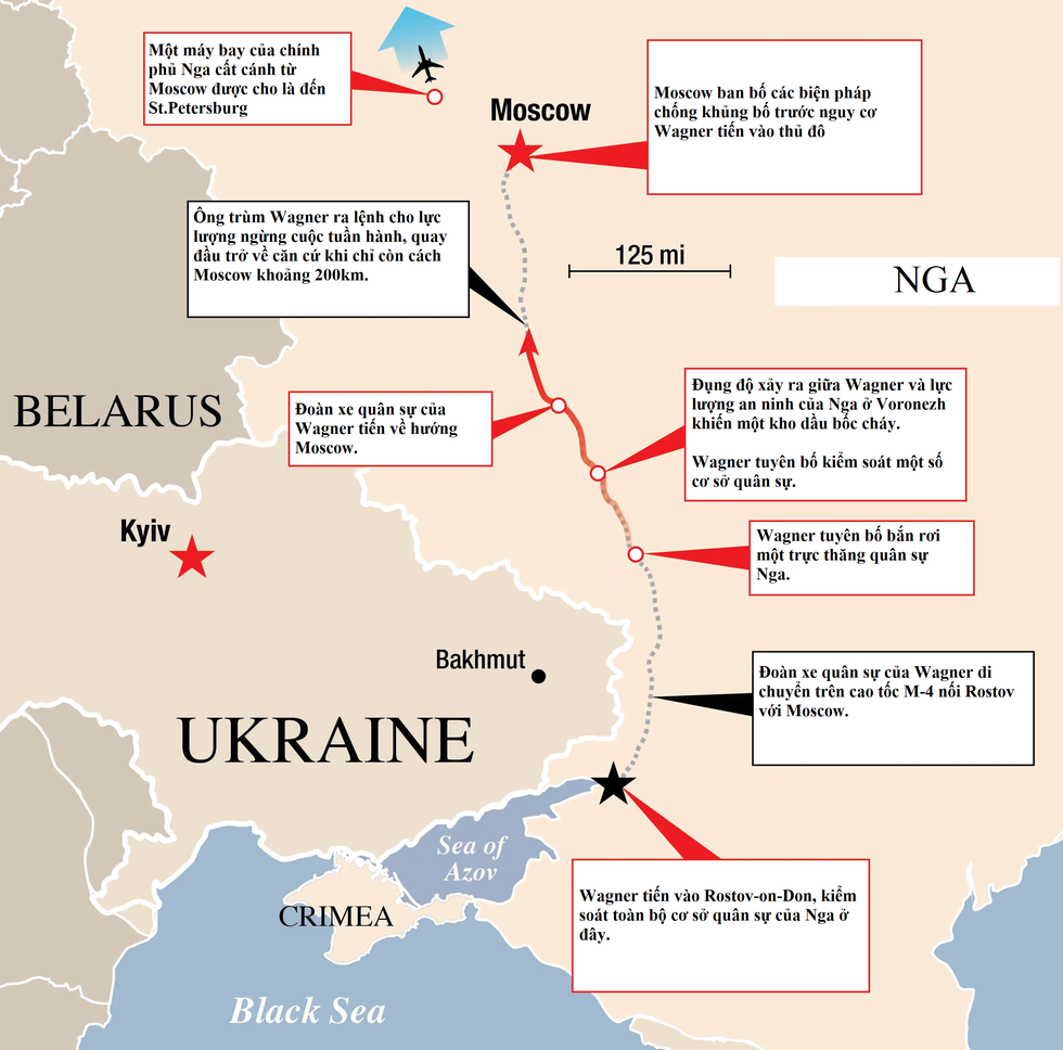Vụ nổi loạn của Wagner tác động thế nào đến chiến sự Nga - Ukraine? - 2 Vụ nổi loạn của Wagner tác động thế nào đến chiến sự Nga - Ukraine? - 2