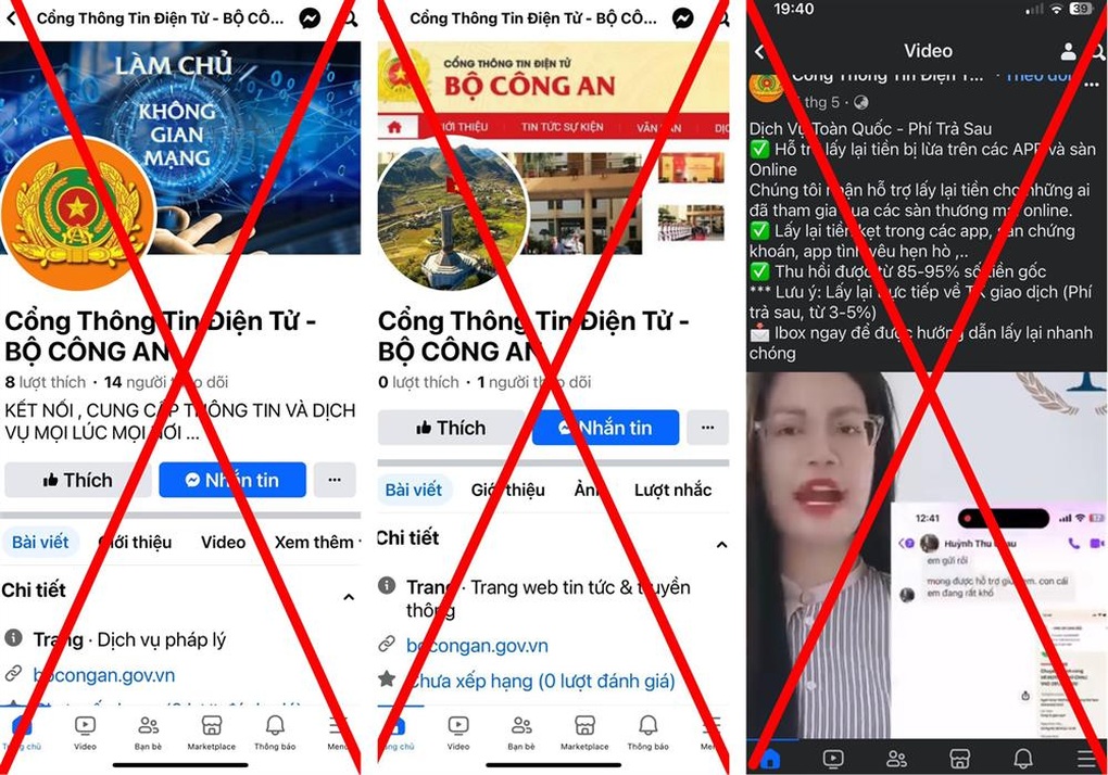 Bộ Công an cảnh báo thủ đoạn lừa đảo mới - 1