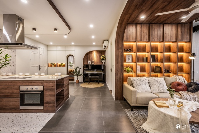 Căn hộ 100m² với chi phí cải tạo 700 triệu đồng đẹp không góc chết dành cho gia đình 5 thành viên ở Hà Nội - Ảnh 1. Căn hộ 100m² với chi phí cải tạo 700 triệu đồng đẹp không góc chết dành cho gia đình 5 thành viên ở Hà Nội - Ảnh 1.