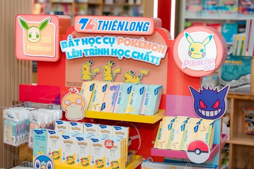 Thiên Long ra mắt bộ sưu tập dụng cụ học tập Pokémon - 3