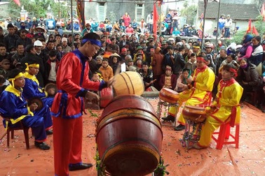 Nét đẹp hội thi đánh trống đầu Xuân