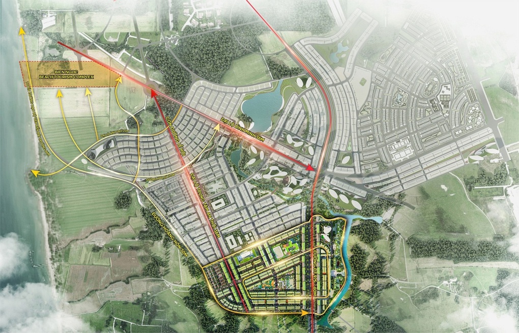 Vị trí cửa ngõ giao thương đắt giá của Meyhomes Capital Crystal City - 1 Vị trí cửa ngõ giao thương đắt giá của Meyhomes Capital Crystal City - 1
