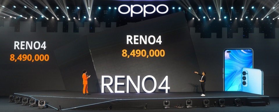 OPPO Reno4 Reno4 Pro bất ngờ có giá cực tốt, khuấy động thị trường smartphone - 1 OPPO Reno4 Reno4 Pro bất ngờ có giá cực tốt, khuấy động thị trường smartphone - 1