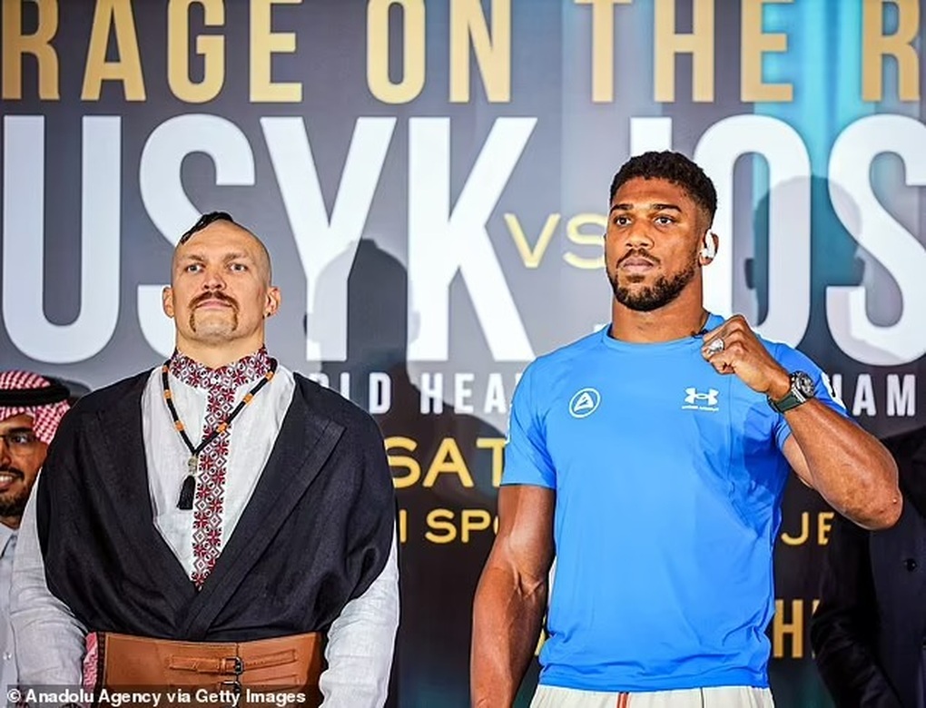 Anthony Joshua sẽ bơi trong tiền khi tái đấu Oleksandr Usyk - 2 Anthony Joshua sẽ bơi trong tiền khi tái đấu Oleksandr Usyk - 2
