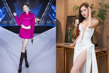 MC chân dài 1,1m dẫn chung kết Hoa hậu Hoàn Vũ Việt Nam gợi cảm thế nào?