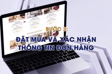 Hướng dẫn 4 bước đặt mua căn hộ