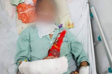 Bé gái 14 tuổi bị cắt cổ, cưỡng hiếp phải chuyển lên Hà Nội cấp cứu