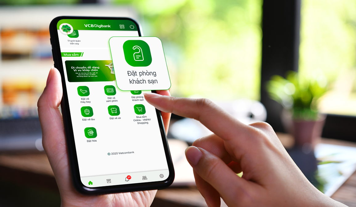 Tiết kiệm cả triệu đồng nhờ đặt vé máy bay, khách sạn trên ứng dụng ngân hàng - 3 Tiết kiệm cả triệu đồng nhờ đặt vé máy bay, khách sạn trên ứng dụng ngân hàng - 3