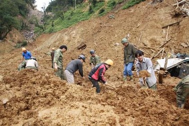 Dừng tìm kiếm 2 nạn nhân vụ sạt lở tại La Pán Tẩn