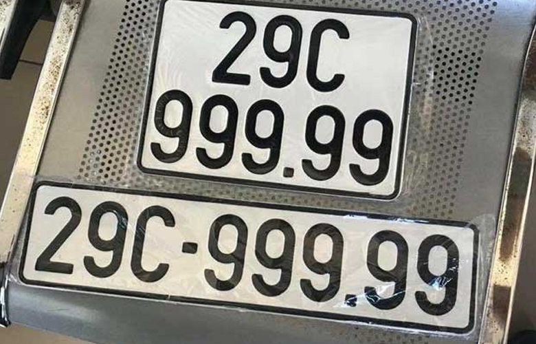 Registrační značky jsou spravovány identifikačním kódem - 1 Biển số xe được quản lý theo mã định danh - 1