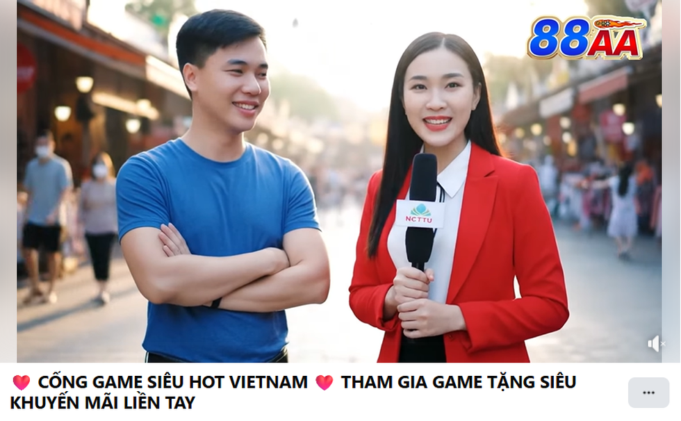 Tràn ngập video quảng cáo cờ bạc dùng AI mạo danh nhà đài, tập đoàn lớn - 3 Tràn ngập video quảng cáo cờ bạc dùng AI mạo danh nhà đài, tập đoàn lớn - 3