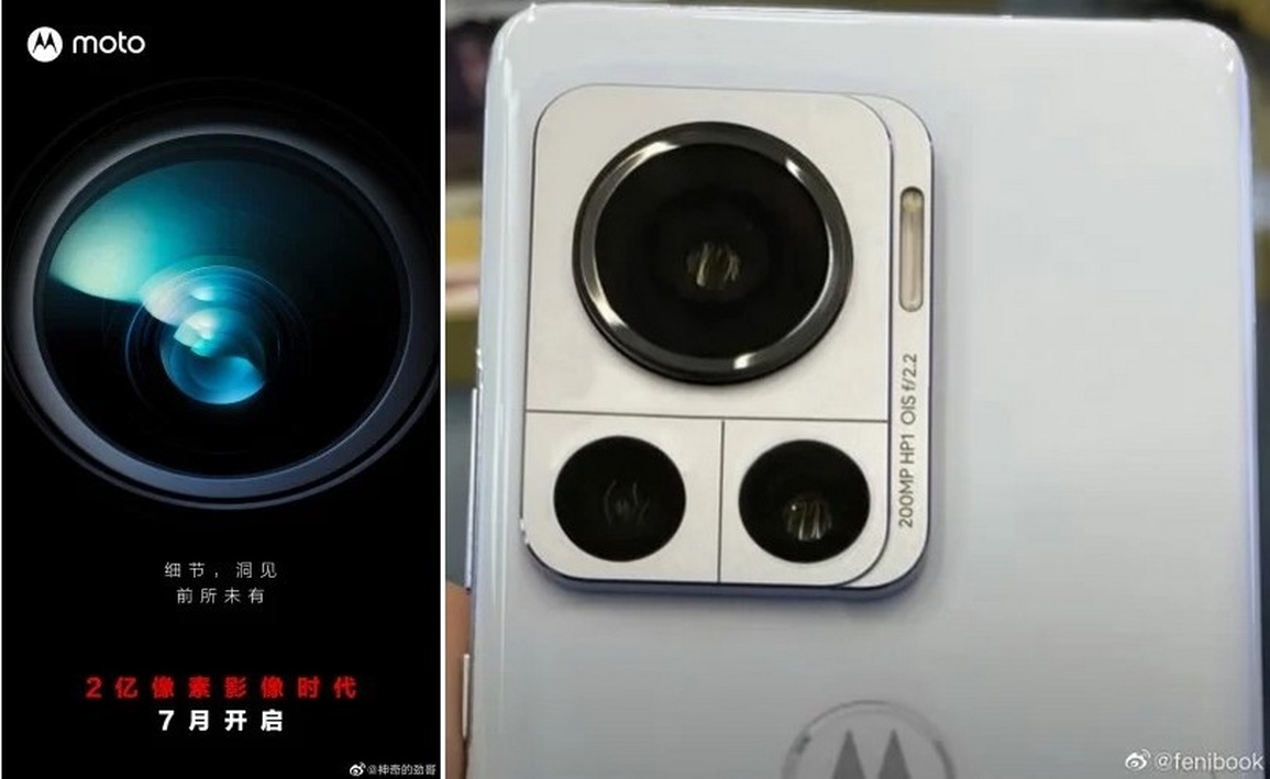 HÌnh ảnh được Motorola chi nhánh Trung Quốc hé lộ về chiếc smartphone sắp ra mắt (trái) và ảnh thực tế Motorola Frontier bị rò rỉ trên Internet (phải). HÌnh ảnh được Motorola chi nhánh Trung Quốc hé lộ về chiếc smartphone sắp ra mắt (trái) và ảnh thực tế Motorola Frontier bị rò rỉ trên Internet (phải).