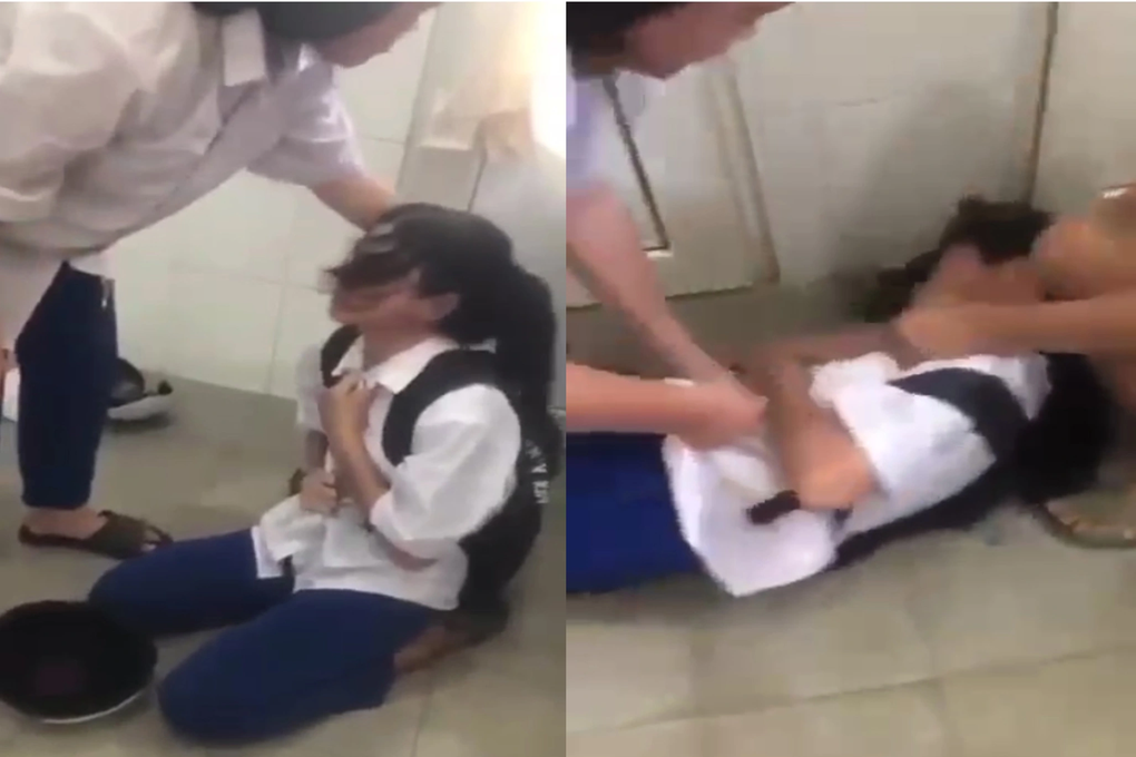 Nữ sinh bị xé áo, ép quỳ trong nhà vệ sinh được bồi thường 20 triệu đồng - 1 Nữ sinh bị xé áo, ép quỳ trong nhà vệ sinh được bồi thường 20 triệu đồng - 1