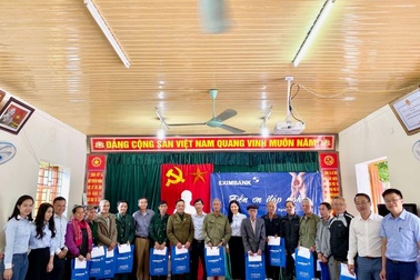 Eximbank đền ơn đáp nghĩa tại xã Tam Thái, huyện Tương Dương, tỉnh Nghệ An