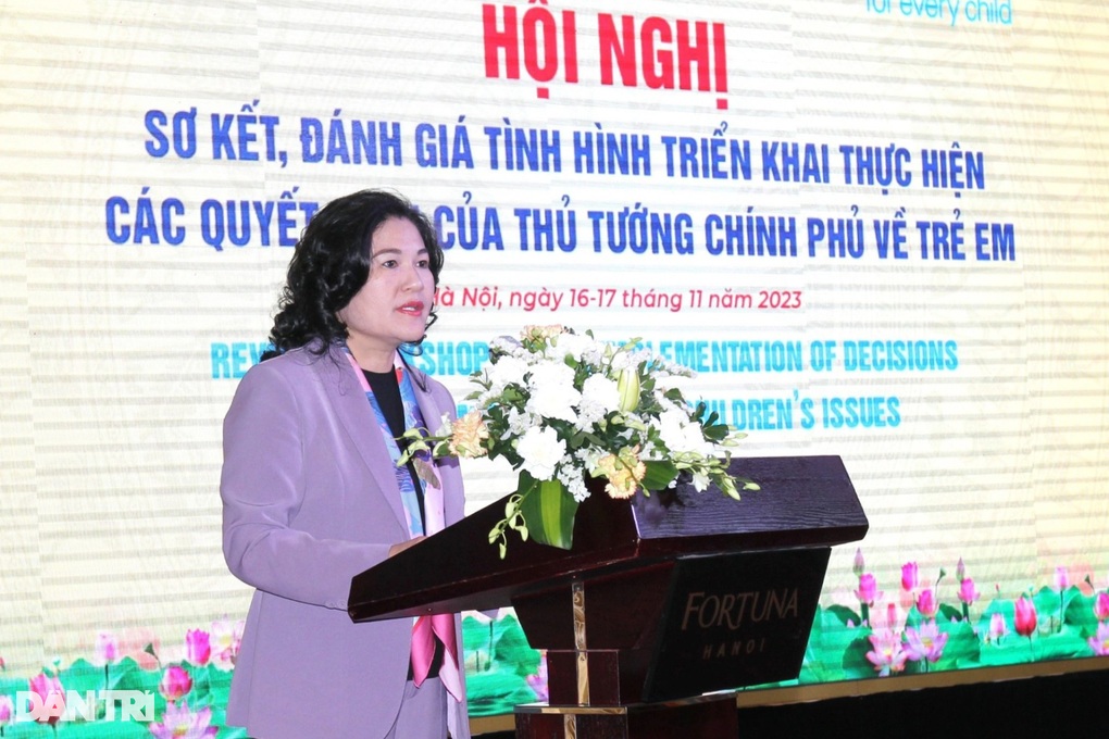 Sơ kết việc triển khai các Quyết định của Thủ tướng Chính phủ về trẻ em - 1 Sơ kết việc triển khai các Quyết định của Thủ tướng Chính phủ về trẻ em - 1
