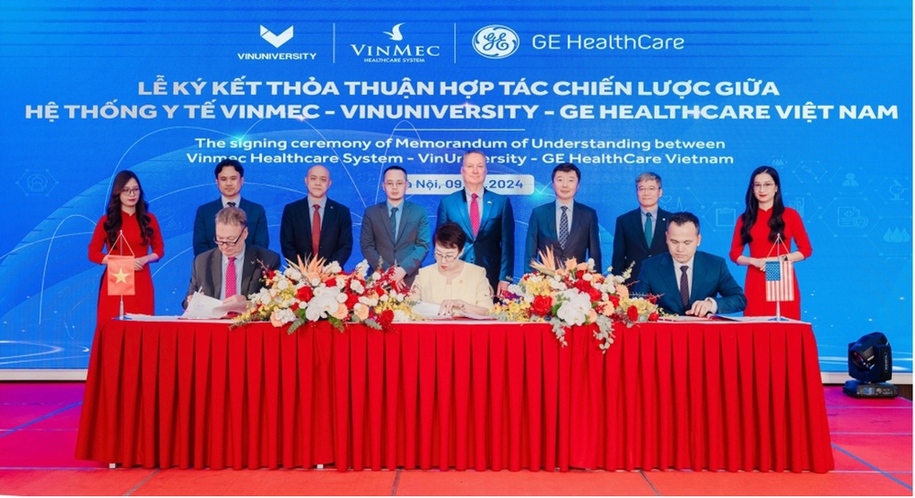 Vinmec - Vinuni - Ge Health Care hợp tác đào tạo thực hành y khoa - 1 Vinmec - Vinuni - Ge Health Care hợp tác đào tạo thực hành y khoa - 1
