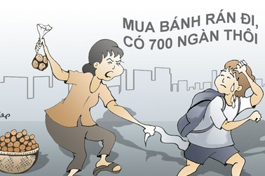 Túi bánh rán phố cổ 700 ngàn đồng và "một đi không trở lại"