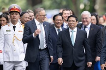 Thủ tướng Phạm Minh Chính chủ trì lễ đón Thủ tướng Australia thăm Việt Nam