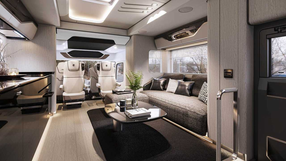Chiêm ngưỡng Dembell Motorhome: Biệt thự di động trị giá 2 triệu Euro - 2 Chiêm ngưỡng Dembell Motorhome: Biệt thự di động trị giá 2 triệu Euro - 2