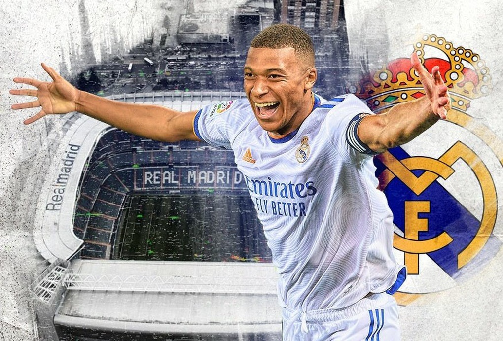 Kylian Mbappe chấp nhận lương thấp, chốt xong hợp đồng với Real Madrid |  Báo Dân trí
